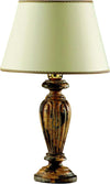 Lumetto-In-Legno-Classico-Verde-Etrusco-Oro-Con-Paralume-1-Luce-Piccione