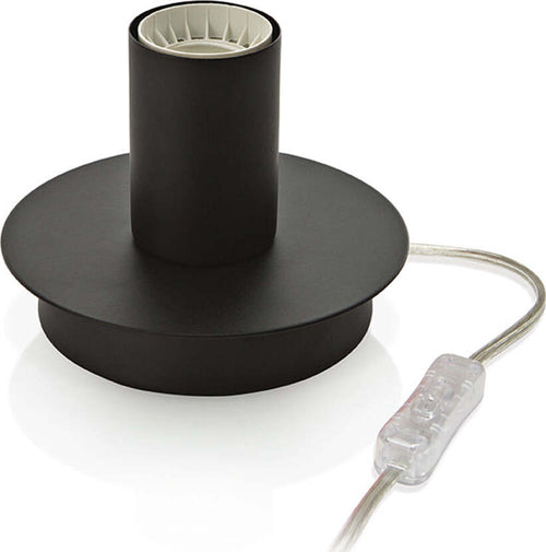 Lumetto-In-Metallo-Moderno-Up-And-Down-Nero-1-Luce-E27