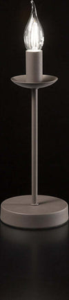Lumetto-In-Metallo-Provenzale-Ducale-Tortora-1-Luce-E14