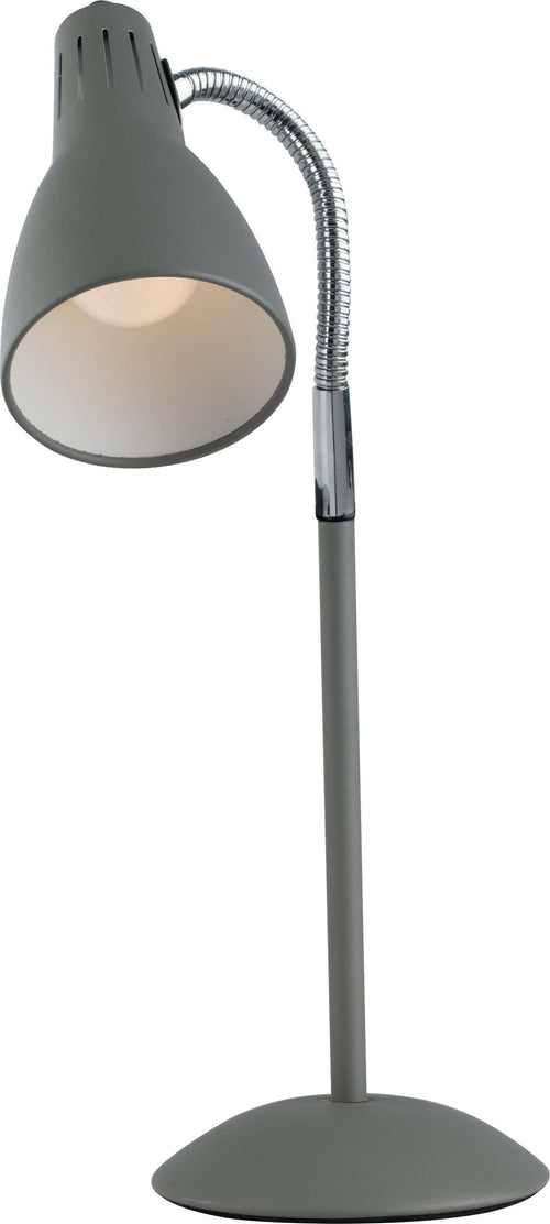 Lumetto Logiko Grigio 1Xe14 13X42,5Cm Illuminazione/Illuminazione per interni/Lampade/Lampade da tavolo e abat-jour Led Mall Home - Napoli, Commerciovirtuoso.it