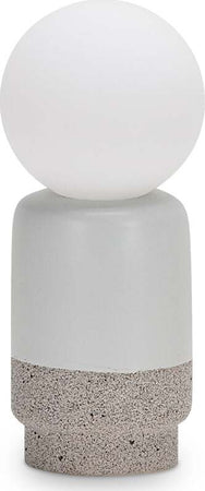 Lumetto-Moderno-Cream-Ceramica-Bianco-1-Luce-G9-15W-3000K-Ip20