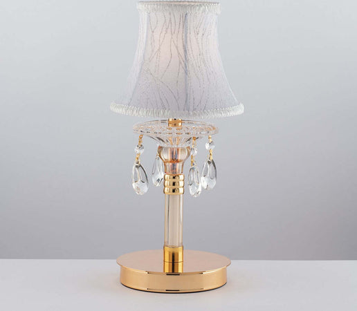 Lumetto Monet Oro 1Xe14 18X38Cm Illuminazione/Illuminazione per interni/Lampade/Lampade da tavolo e abat-jour Led Mall Home - Napoli, Commerciovirtuoso.it