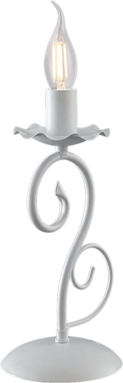 Lumetto-Provenzale-Alma-1-Luce-Ferro-Battuto-Bianco-Shabby