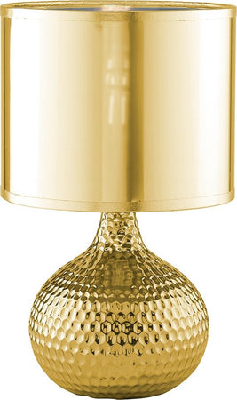 Lumetto Pulsar Oro 1Xe14 22X35Cm Illuminazione/Illuminazione per interni/Lampade/Lampade da tavolo e abat-jour Led Mall Home - Napoli, Commerciovirtuoso.it