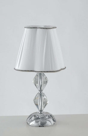 Lumetto Riflesso Cromo 1Xe14 25X47Cm Illuminazione/Illuminazione per interni/Lampade/Lampade da tavolo e abat-jour Led Mall Home - Napoli, Commerciovirtuoso.it