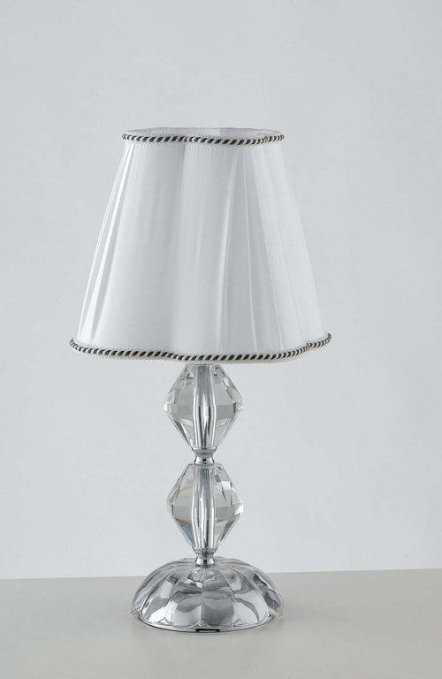 Lumetto Riflesso Cromo 1Xe14 25X47Cm Illuminazione/Illuminazione per interni/Lampade/Lampade da tavolo e abat-jour Led Mall Home - Napoli, Commerciovirtuoso.it