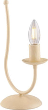 Lumetto-Rustico-Botte-1-Luce-In-Ferro-Battuto-Decapè-Avorio