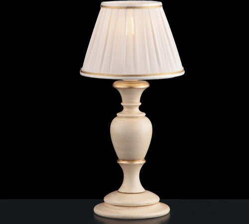 Lumetto-Shabby-Chic-Fiorenza-Avorio-Oro-1-Luce-E14