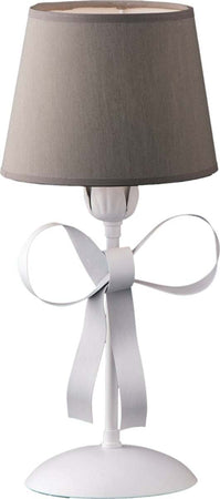 Lumetto-Shabby-Chic-Lucy-Bianco-1-Luce-Paralume-Tortora