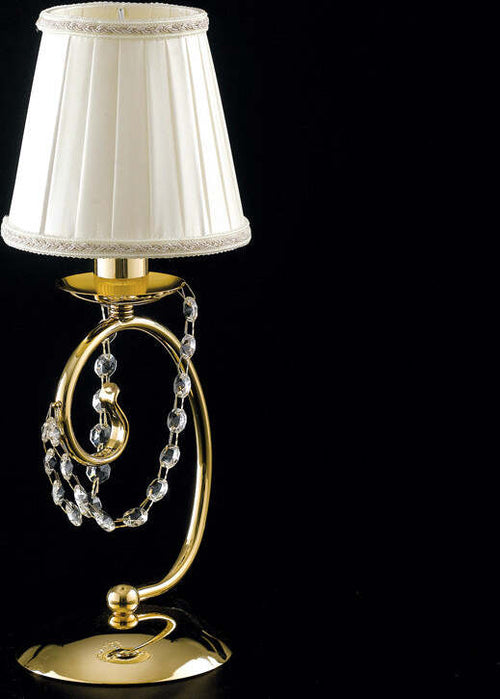 Lumetto-Shabby-Chic-Magda-Oro-1-Luce-E14-Con-Paralume
