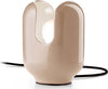 Lumetto-Vintage-Decò-Batucada-Ceramica-Grigio-Sabbia-1-Luce-E27