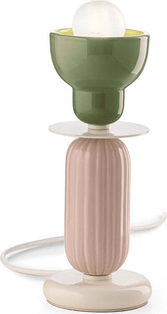 Lumetto-Vintage-Decò-Berimbau-Ferro-Ceramica-Verde-Salvia-E-Sabbia-1-Luce-E27