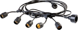 LUMINARIA-'ENJOY'-cavo-mt.5---5-portalampade---nero-Sovil