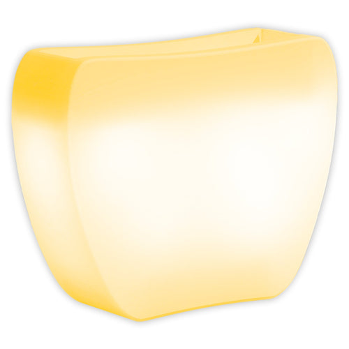 Vaso luminoso Heart Bright con led decorazione Made in Italy per esterno