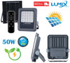 Faro proiettore luce LED da 50W con pannello solare per esterno con sensore crepuscolare e movimento