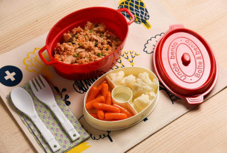 Lunch box le cocotte big rosso Casa e cucina/Organizzazione interni/Contenitori e barattoli da cucina/Conservazione cibi/Contenitori per trasporto cibo/Lunchbox Led Mall Home - Napoli, Commerciovirtuoso.it