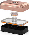 Lunch Box Termica Rose Gold 24 Bottles Scatola Alimenti 21,3 X 16,1 X 6,3 Cm Casa e cucina/Organizzazione interni/Contenitori e barattoli da cucina/Conservazione cibi/Contenitori per trasporto cibo/Lunchbox Dade Concept - Gaeta, Commerciovirtuoso.it