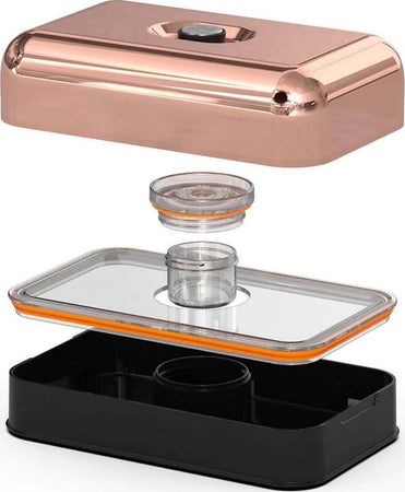 Lunch Box Termica Rose Gold 24 Bottles Scatola Alimenti 21,3 X 16,1 X 6,3 Cm Casa e cucina/Organizzazione interni/Contenitori e barattoli da cucina/Conservazione cibi/Contenitori per trasporto cibo/Lunchbox Dade Concept - Gaeta, Commerciovirtuoso.it
