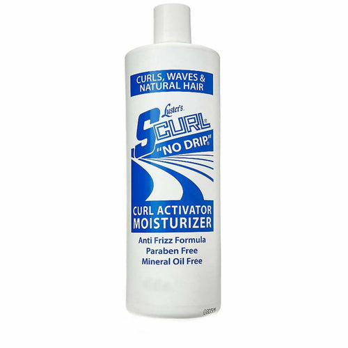 Luster’s Scurl – No Drip Curl Activator Moisturizer for Curl, Waves & Natural Hair 710 Ml Crema Idratante Attivatore per Ricci E Onde Di Capelli Naturali