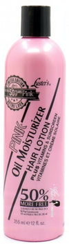LUSTER'S PINK OIL MOISTURIZER LOTION IDRATANTE PER CAPELLI DEBOLI DANNEGGIATI  ROSA 355 ML 50% FREE