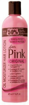 Luster's Pink Oil Moisturizer Hair Lotion 473 Ml Olio Disciplinante per Capelli Più Sani E Lucenti Formula Leggera Non Appesantisce
