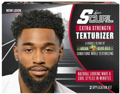 LUSTER'S SCURL EXTRA STRENGHT TEXTURIZER 2 APPLICATIONS WITH OLIVE & ARGAN OIL