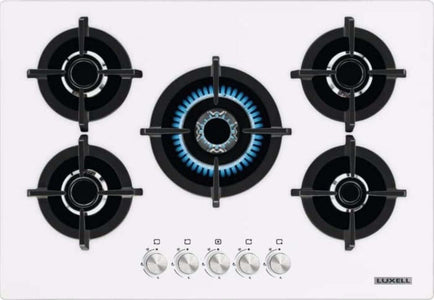 LUXELL-c7-50btf-piano-cottura-a-gas-5-fuochi-nero-ghisa