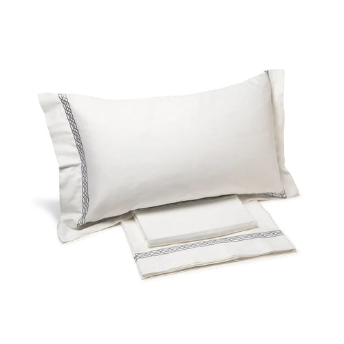 Completo Lenzuola In Raso Di Cotone Luxor - Caleffi