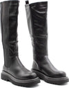 Ly86-3 Stivali Donna Tinta Unita in Ecopelle Con Banda Elastica E Zip Di Chiusura Stivali Alti Con Suola in Gomma E Plateau 2,5cm Moda/Donna/Scarpe/Stivali Starbag - Gaeta, Commerciovirtuoso.it