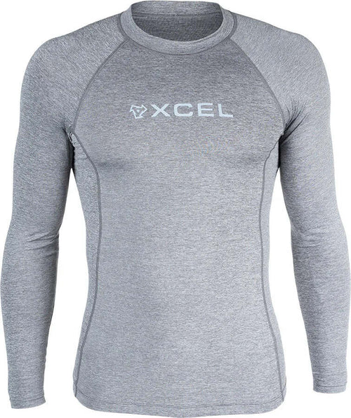 Lycra-Uomo-Xcel-Stretch-Long-Sleeve-Performance-Fit-UV-Top