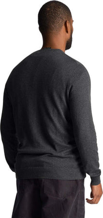 Lyle-&-Scott-maglioncino-merino-grigio-KN400VC