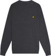 Lyle-&-Scott-maglioncino-merino-grigio-KN400VC