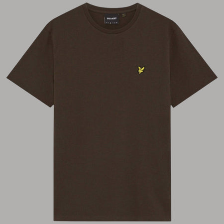 T-shirt Lyle & Scott Uomo Cotone con Logo Iconico Aquila