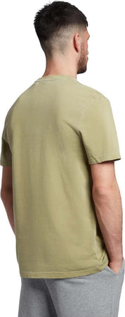 Lyle-&-Scott-t-shirt-hawick-print-verde-TS1806V