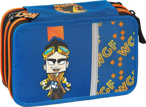 Lyon Gamer - Astuccio Triplo Riempito, 3 Scomparti, 45 Accessori Scuola Cancelleria e prodotti per ufficio/Scuola e materiale didattico/Materiale scolastico/Cartelle e zaini per la scuola/Astucci Cartoleria Deja Vu - Crotone, Commerciovirtuoso.it