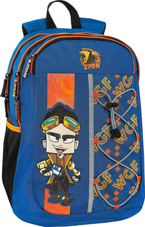 Lyon Gamer - Zaino Organizzato Per La Scuola Cancelleria e prodotti per ufficio/Scuola e materiale didattico/Materiale scolastico/Cartelle e zaini per la scuola/Zaini per ragazzi Cartoleria Deja Vu - Crotone, Commerciovirtuoso.it