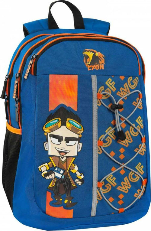 Lyon Gamer Wgf Zaino Organizzato Originale by Per La Scuola Cancelleria e prodotti per ufficio/Scuola e materiale didattico/Materiale scolastico/Cartelle e zaini per la scuola/Zaini per ragazzi Cartoleria Deja Vu - Crotone, Commerciovirtuoso.it