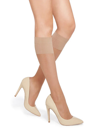 Philippe Matignon 2 Paia Gambaletto Velato 15 Den Comfort Punte Nude One Size