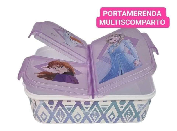 PORTA MERENDA MULTISCOMPATO PERSONAGGI DISNEY A SCELTA