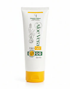 fpi farmacia centrale dr. Michele Iadevaia aloe vera bio gel Utile in caso di dermatosi, prurito, piaghe, eritemi, eruzioni cutanee, ulcere cutanee. 200ml