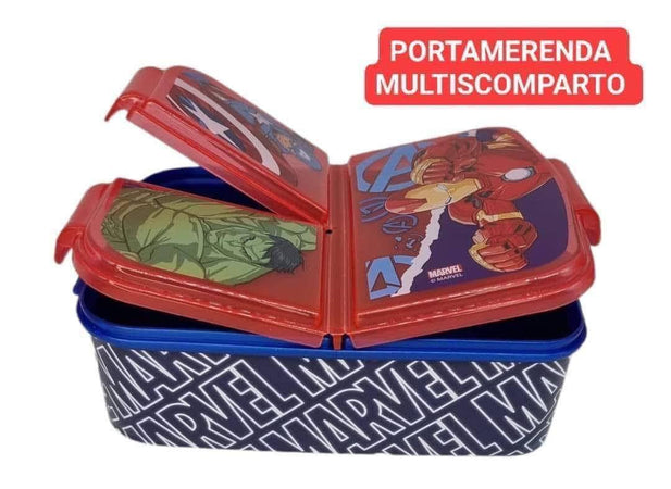 PORTA MERENDA MULTISCOMPATO PERSONAGGI DISNEY A SCELTA