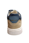 Sneakers primi passi bambino Balducci Cita blu bianco pelle - Freschezza sportiva con chiusura velcro