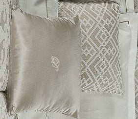 Cuscino Arredo Jacquard 40x40 David River con Cristalli