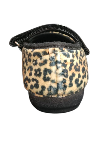 Ballerina bambina Vul-Ladi Candy nero maculato velluto velcro elegance style