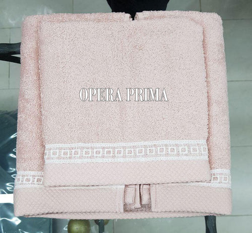 Set Asciugamani Opera Prima Marte  Spugna di Cotone