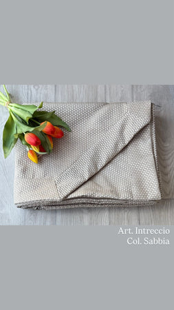 Copriletto Matrimoniale Alexander Tuscany Home Intreccio – Jacquard 260x260 cm