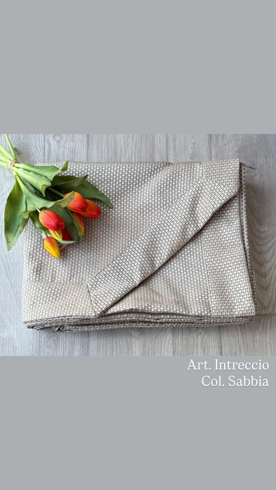 Copriletto Matrimoniale Alexander Tuscany Home Intreccio – Jacquard 260x260 cm