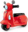 CHICCO Vespa - modello Bambini Primavera colore ROSSO, Moto Giocattolo Cavalcabile con Pannello Elettronico, Luci e Suoni, Ruote di Supporto Rimuovibili, Max 25 Kg - Giochi per Bambini 1-3 Anni