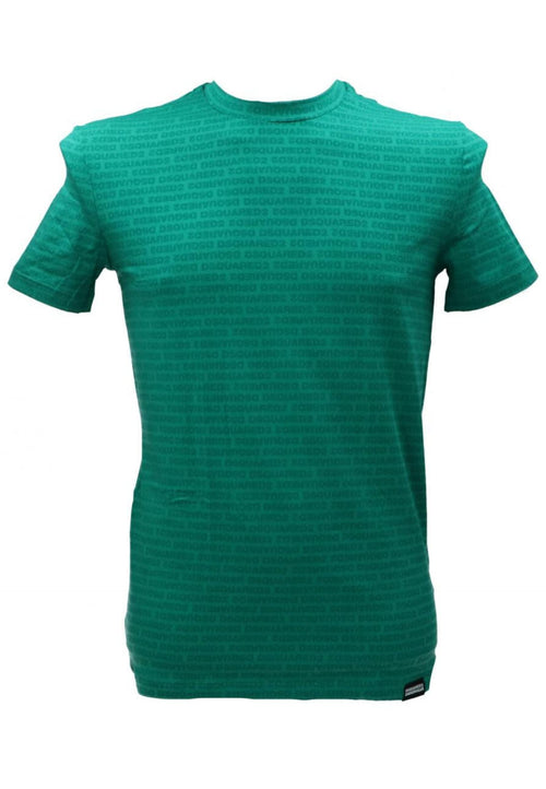 DSQUARED2 T-SHIRT ROUND NECK T-SHIRT da uomo