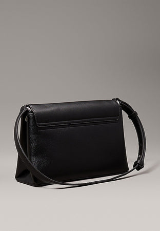 calvin klein BORSA CK PLAQUE MEDIUM SHOULDER BAG da donna